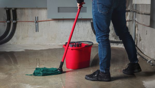 Flooded Basement Cleanup in Franklin